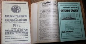 Auslands-Tourenbuch und Auslands-Reiseführer des Allgemeinen Deutschen Automobil-Clubs e.V.