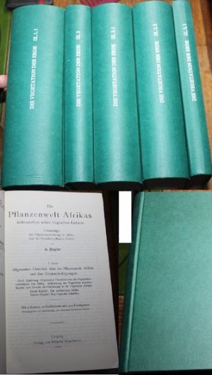 Die Pflanzenwelt Afrikas insbesondere seiner tropischen Gebiete (5 Hefte) Grundzüge der Pflanzenverbreitung in Afrika und die Charakterpflanzen Afrikas […]