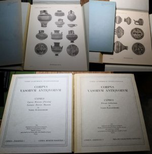 Corpus vasorum antiquorum. Cyprus - Fascicule 1 und Fascicule 2. Cyprus Museum (Nicosia) Larnaca District Museum