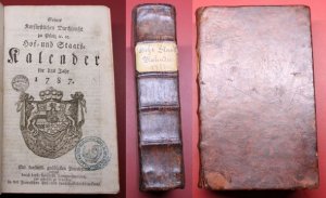 Seiner Kurfürstlichen Durchleucht zu Pfalz etc. etc. Hof- und Staats-Kalender für das Jahr 1787. Mit kurfürstl. gnädigsten Privilegium...