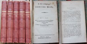 Schelling, F. W. J. Sämmtliche Werke. Bd. 1, 5, 7, 9. u. 11 (alles Erschienene).