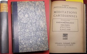 Sammelband mit 3 Erstveröffentlichungen Edmund Husserl : Formale und transzendentale Logik. Versuch einer Kritik der logischen Vernunft; Méditations Cartésiennes […]