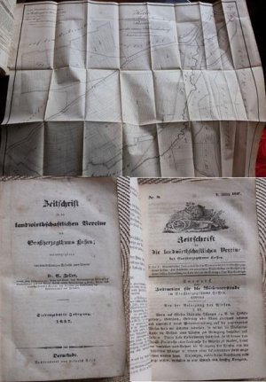 Zeitschrift für die landwirthschaftlichen Vereine des Großherzogthums Hessen herausgegeben von dem beständigen Secretär jener Vereine.