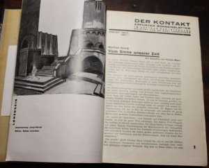 Der Kontakt Erfurter Bühnenblätter Spielzeit 1930 / 31 Heft 1 - Heft 18, angebunden Heft Ausblick auf das Spieljahr 1931/32 und Rückblick auf das Spieljahr […]