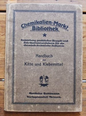 Handbuch für Kitte und Klebemittel