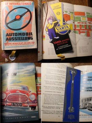 37. Internationalen Automobil Ausstellung Frankfurt am Main, 22. September bis 2. Okt. 1955 Offizieller Ausstellungs-Katalog.