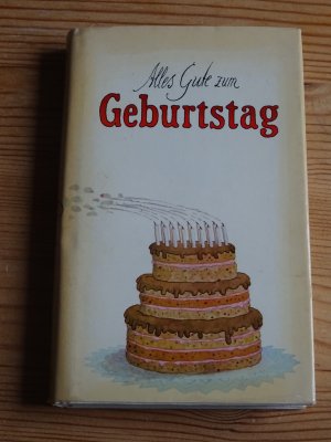 gebrauchtes Buch – Hans Eckart Rübesamen  – Alles Gute zum Geburtstag