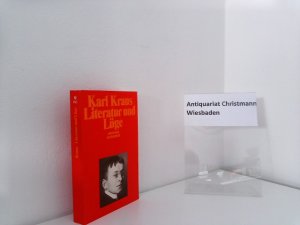 gebrauchtes Buch – Karl Kraus – Literatur und Lüge. [Hrsg. von Christian Wagenknecht] / Kraus, Karl: Schriften ; Bd. 3; Suhrkamp Taschenbuch ; 1313