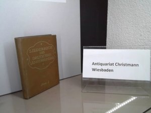 antiquarisches Buch – Deutscher Sängerbund, Leipzig – Liederbuch des Deutschen Sängerbundes - Einzelband Band: (Bass I )