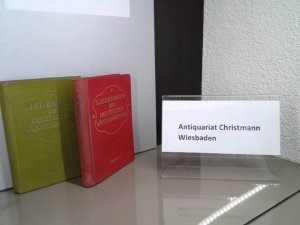 antiquarisches Buch – Deutscher Sängerbund, Leipzig – Liederbuch des Deutschen Sängerbundes - 2 Bände  (Tenor I + II )