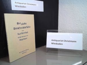 Verrückte Strafrechtsfälle. - "Signiertes Exemplar" von Karl Alfred Hall 1971 Karl Alfred Hall. Mit Zeichn. von Ruth Knorr