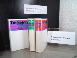 Gesammelte Werke. 3 Bände (=alles) - Hrsg. v. M. Gerold-Tucholsky u. F.J. Raddatz. Band I: 1907 - 1924; Band II.: 1925 - 1928; Band III.: 1932 - 1932.