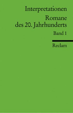 gebrauchtes Buch – Romane des 20. Jahrhunderts