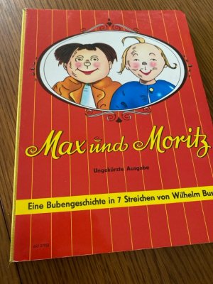 gebrauchtes Buch – Busch, Wilhelm und Ingeborg Zaenger-Tonn – Max und Moritz