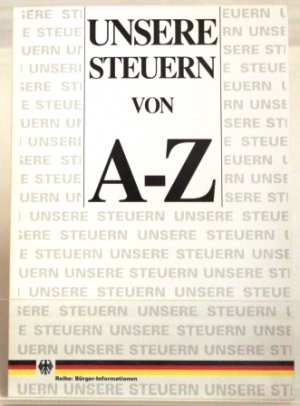 Unsere Steuern von A-Z