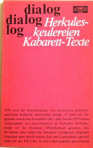 gebrauchtes Buch – Herkuleskeulereien; Kabarett-Texte