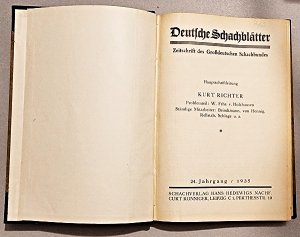 Deutsche Schachblätter 1935