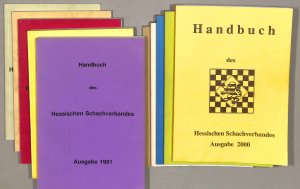 Handbuch des Hessischen Schachverbandes 1987 - 2000, 10 Bände plus 2007