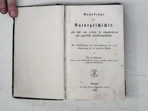 antiquarisches Buch – Dr Hofmann – Grundzüge der Naturgeschichte