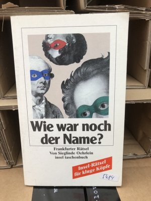 Wie War Noch Der Name?