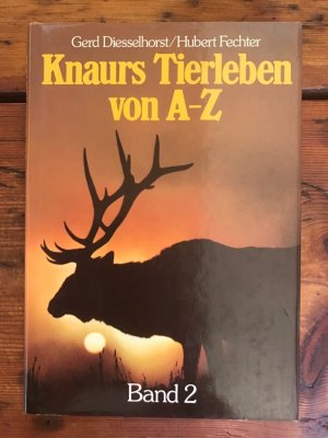 Knaurs Tierleben von A-Z in 2 Bänden,  Band 2 M-Z