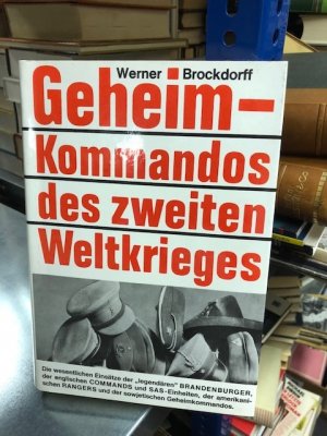 gebrauchtes Buch – Werner Brockdorff – Geheimkommandos des zweiten Weltkrieges