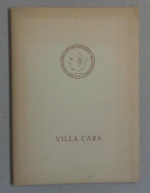 Villa Cara. Die Geschichte des Dresdener Carus-Hauses.