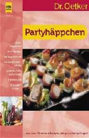 gebrauchtes Buch – OetkerOetker Dr. Dr – Partyhäppchen