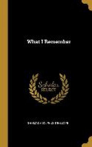 neues Buch – Thomas Adolphus Trollope – What I Remember