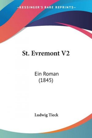 neues Buch – Ludwig Tieck – St. Evremont V2