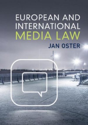 neues Buch – Jan Oster – European and International Media Law