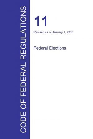 neues Buch – Code of Federal Regulations Title 11, Volume 1, January 1, 2016