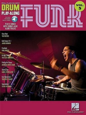 Funk - Drum Play-Along Volume 5 (Book/Online Audio)