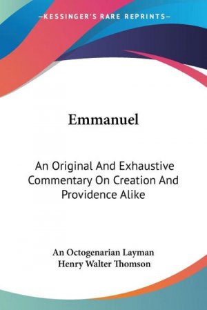 neues Buch – An Octogenarian Layman – Emmanuel