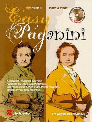 Easy Paganini, für Violine, m. 2 Audio-CDs