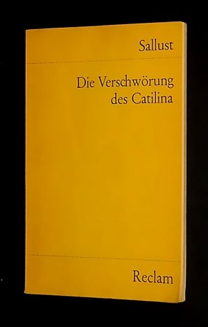 gebrauchtes Buch – Sallust – Die Verschwörung des Catilina