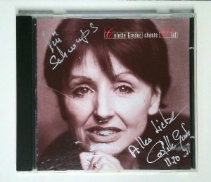 gebrauchter Tonträger – Colette Greder – Colette Greder chante Piaf