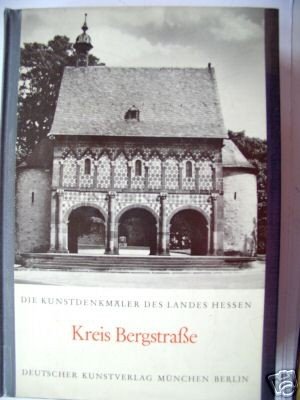 antiquarisches Buch – Kunstdenkmal - Wolfgang Einsingbach – 2 Bd. Kreis Bergstrasse 1969 Textband Kunstdenkmäler