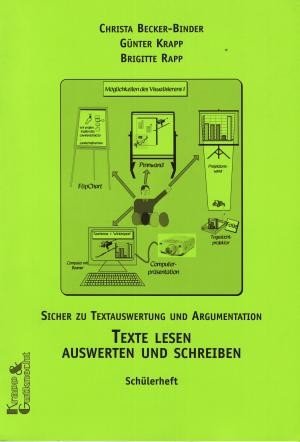 gebrauchtes Buch – Becker-Binder, Christa; Krapp – Texte lesen, auswerten und schreiben - Schülerheft