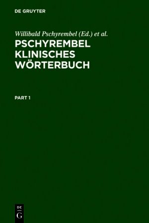 gebrauchtes Buch – Pschyrembel, Willibald und Helmut Hildebrandt – Pschyrembel klinisches Wörterbuch: Mit klinischen Syndromen und Nomina Anatomica