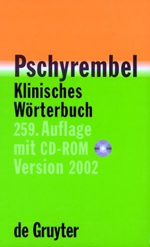 gebrauchtes Buch – Willibald Pschyrembel – Pschyrembel Klinisches Wörterbuch 2002, m. CD-ROM