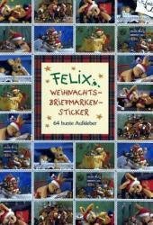 Felix-Weihnachtsbriefmarken-Sticker