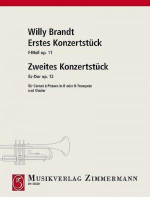 Erstes Konzertstück f-Moll, Zweites Konzertstück Es-Dur: op. 11 und op. 12. Trompete in B (Cornet à Pistons) und Klavier.