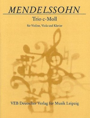 Klaviertrio c-moll MWV Q 3 (DV 8325)