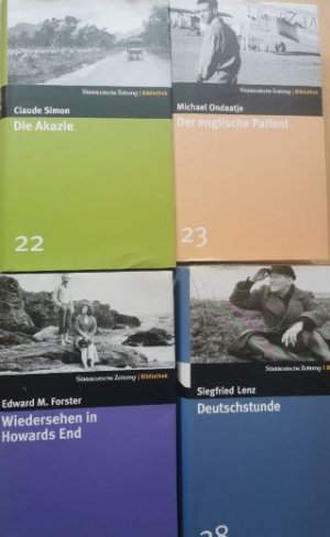 Der englische Patient - Die Akazie - Wiedersehen in Howards End - Deutschstunde, 4 Bände