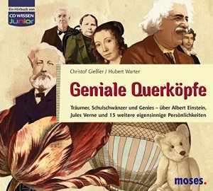 CD WISSEN Junior - Geniale Querköpfe - Jules Verne und 15 weitere eigensinnige Persönlichkeiten, 3 CDs