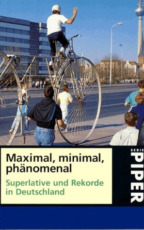 Maximal, minimal, phänomenal