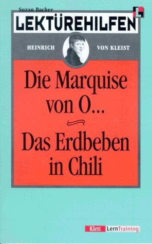 gebrauchtes Buch – Suzan Bacher – Lektürehilfen Heinrich von Kleist "Die Marquise von O..." /"Das Erdbeben in Chili