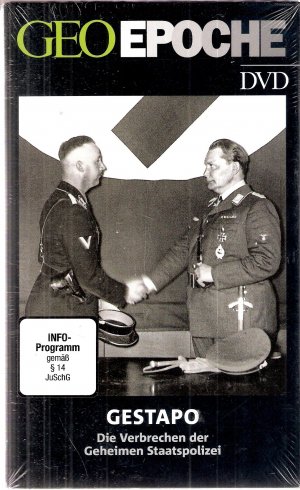 gebrauchter Film – Holger, Hillesheim Wolfgang Schoen Geo Epoche-Redaktion – Gestapo. Die Verbrechen der Geheimen Staatspolizei. 3 Teile a 43 Minuten. (DVD-Gesamtlaufzeit ca. 130 Miuten.) 2005 -- Lizenzausgabe