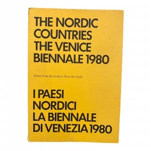 gebrauchtes Buch – BIENNALE DI VENEZIA und BIENNALE DI VENEZIA – THE NORDIC COUNTRIES. THE VENICE BIENNALE 1980. I PAESI NORDICI. LA BIENNALE DI VENEZIA 1980